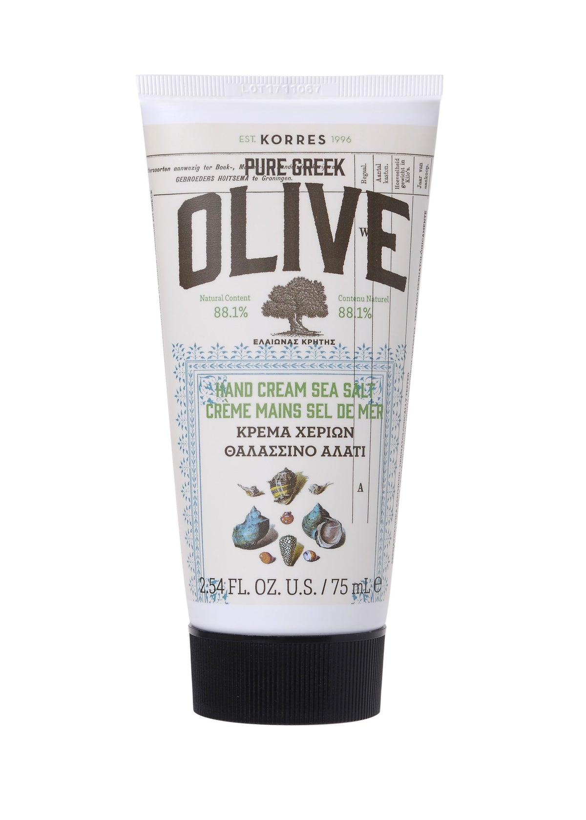 Crème pour les mains OLIVE & SEA SALT