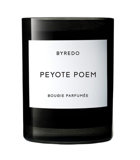 Poesia con candela Peyote