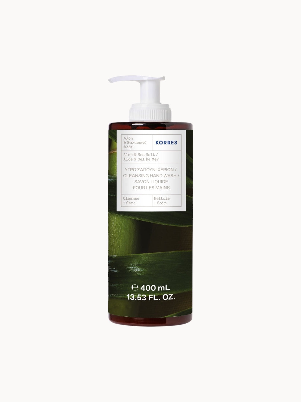 ALOE & SEA SALT liquid hand soap