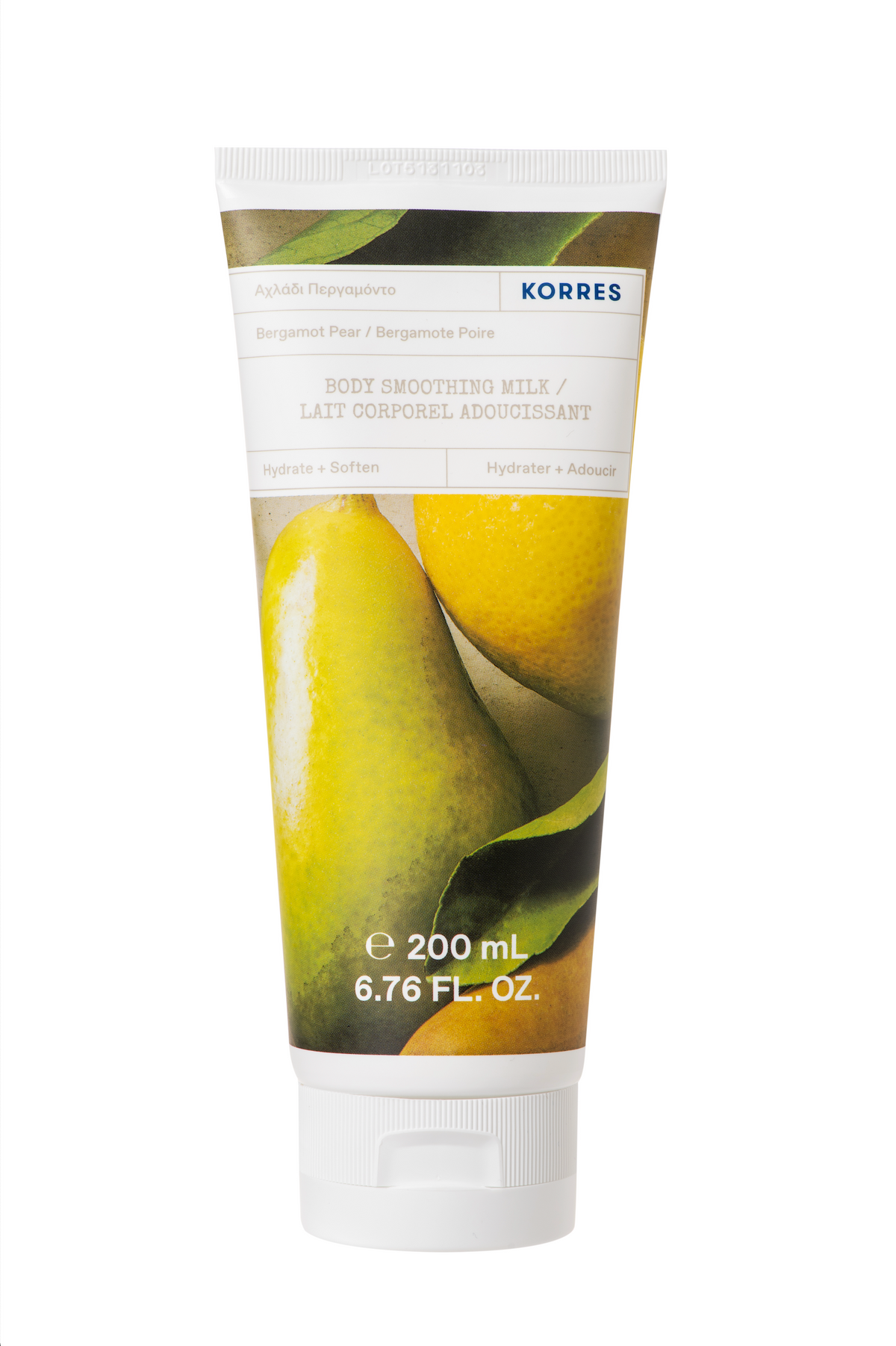 BERGAMOT PEAR Smoothing Body Milk