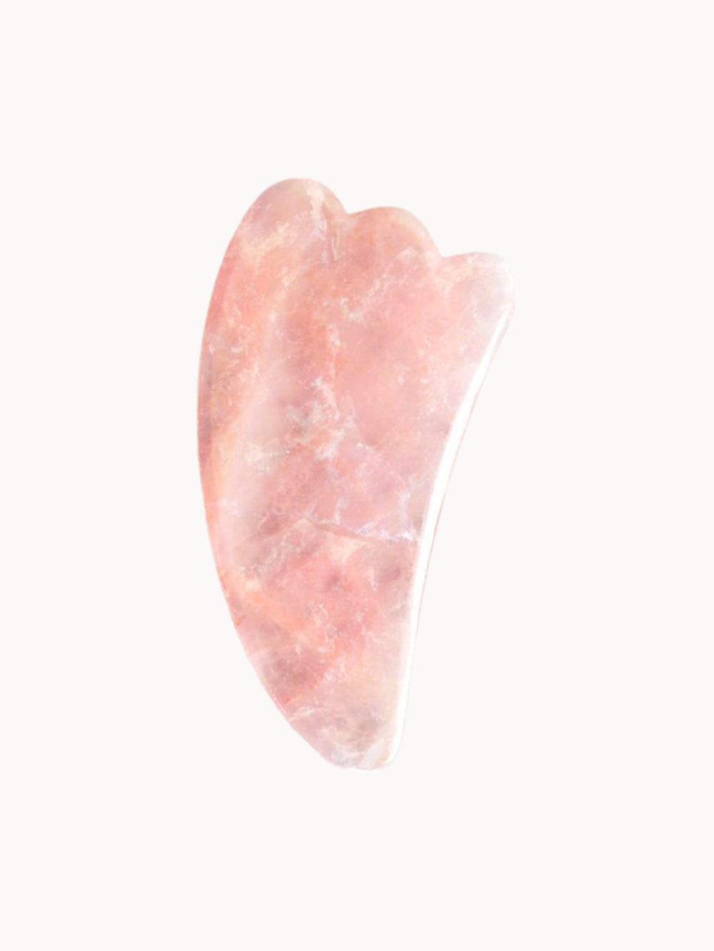 GUA SHA Pierre de beauté Quartz rose