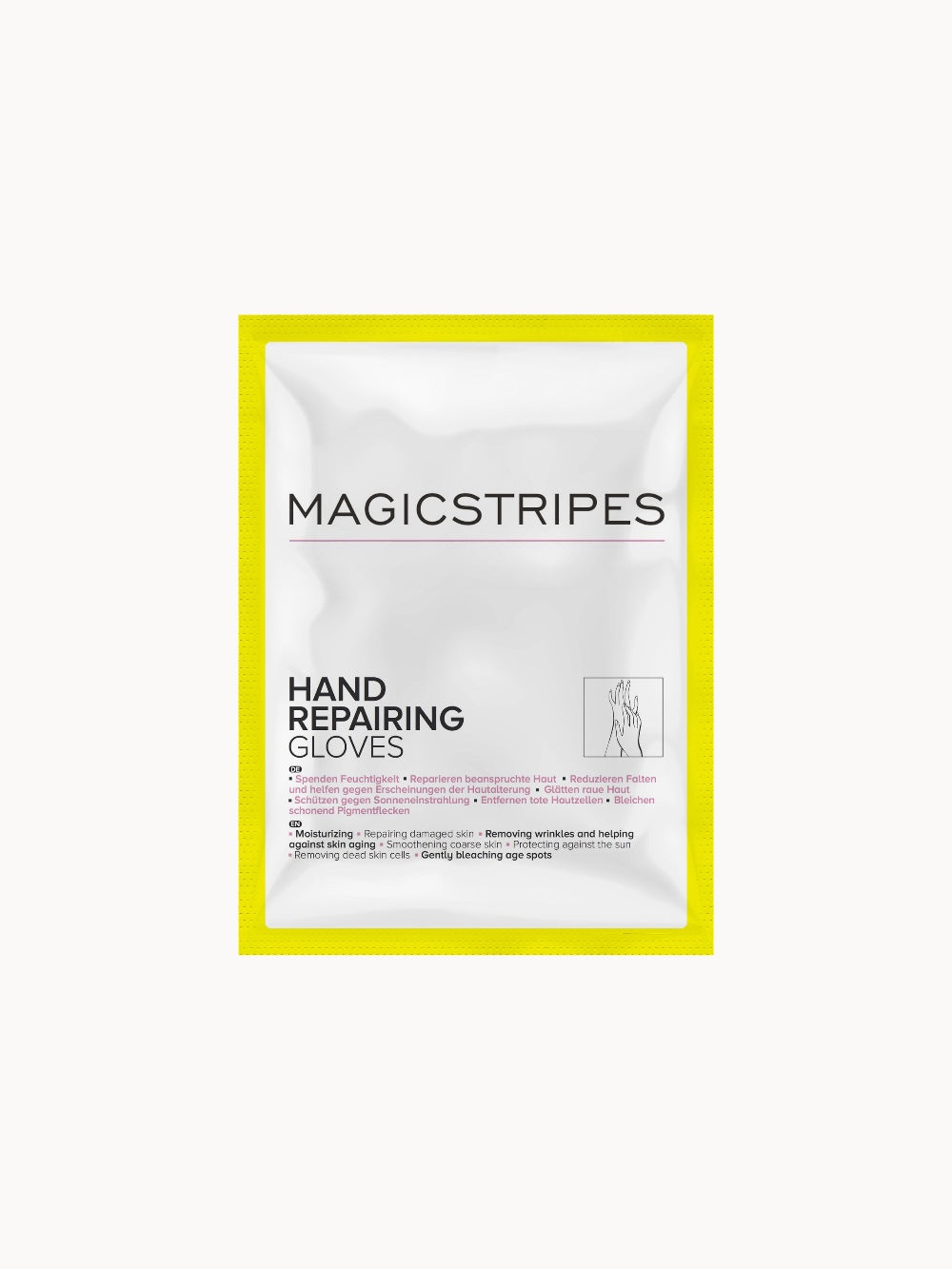 Gants de réparation pour les mains, sachet individuel