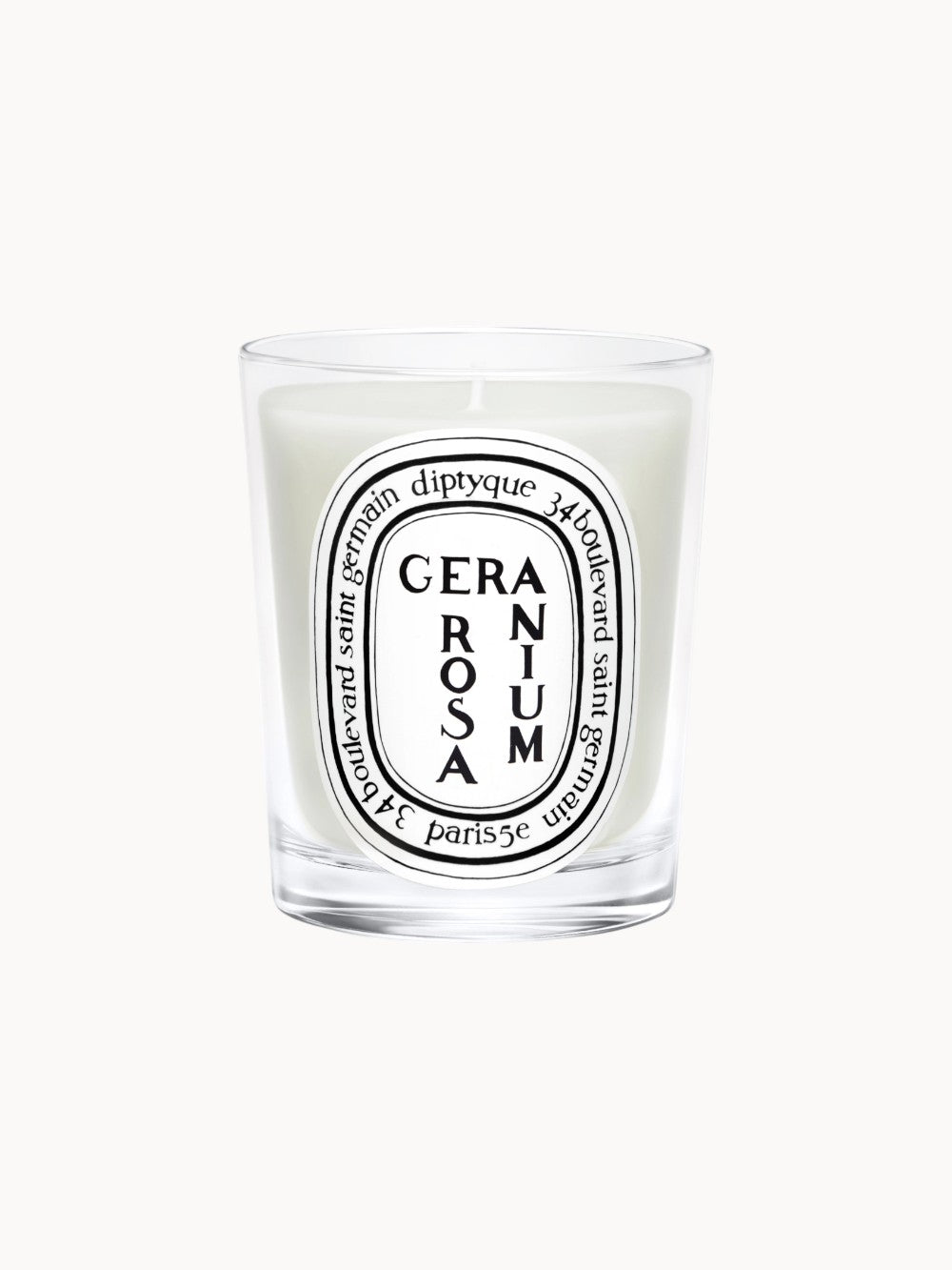 Candle Geranium Rosa