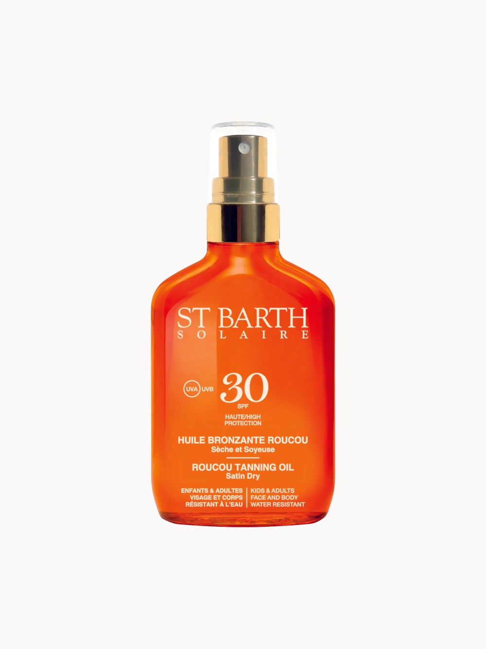 Roucou tanning oil SPF 30 