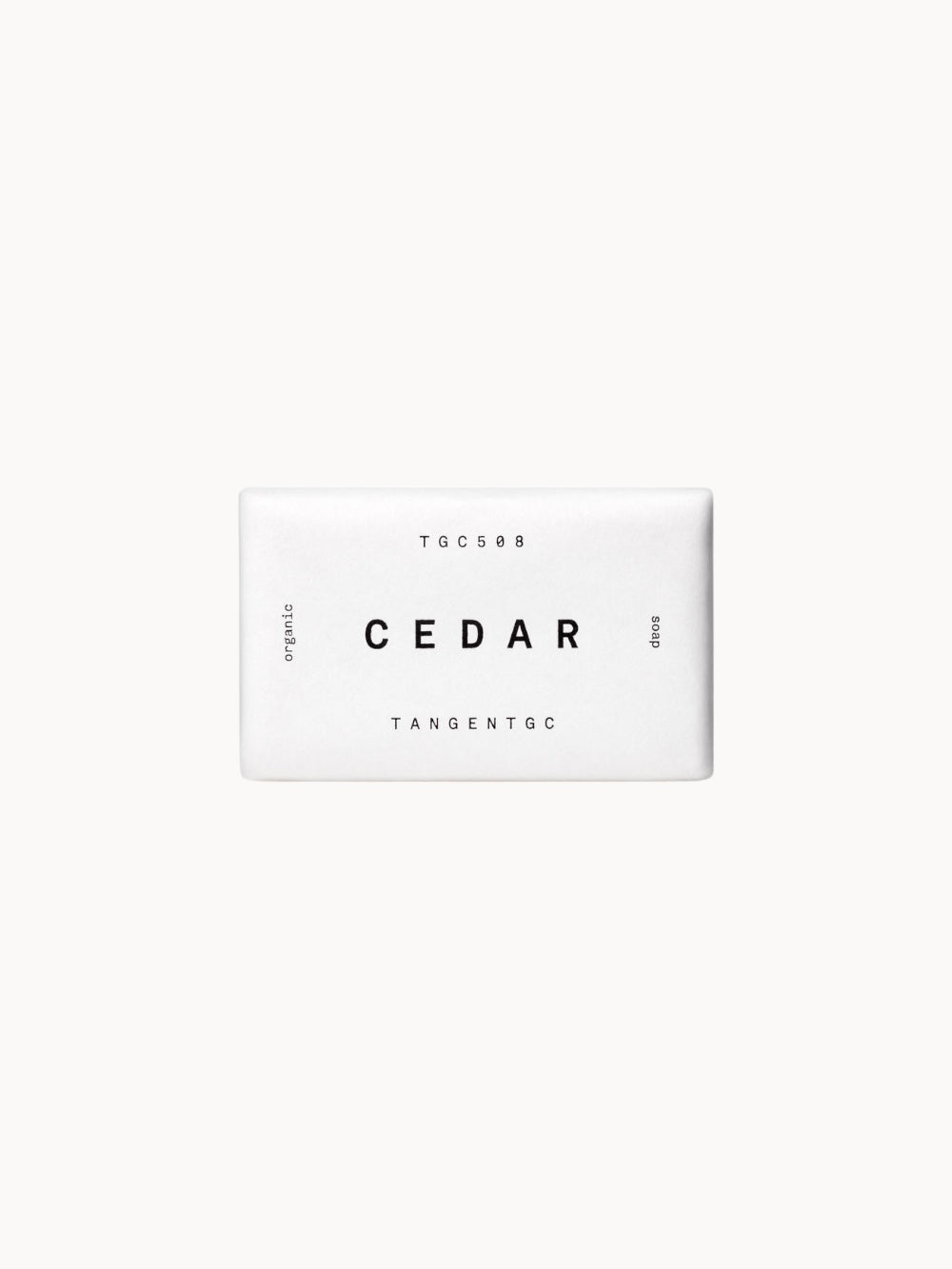 Cedar wood soap bar