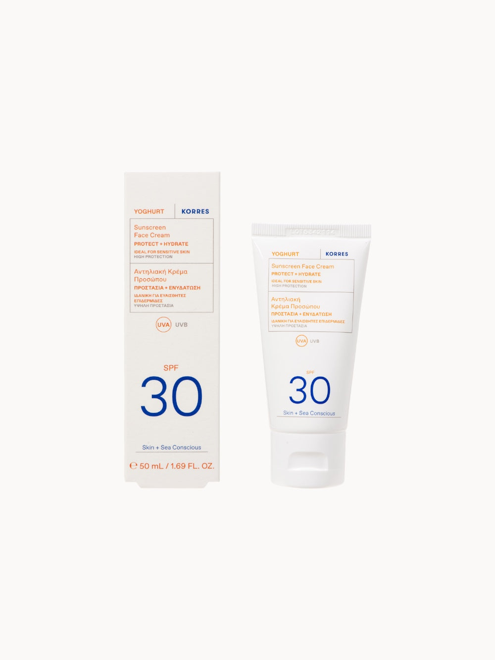 YOGHURT Sonnencreme für das Gesicht SPF30