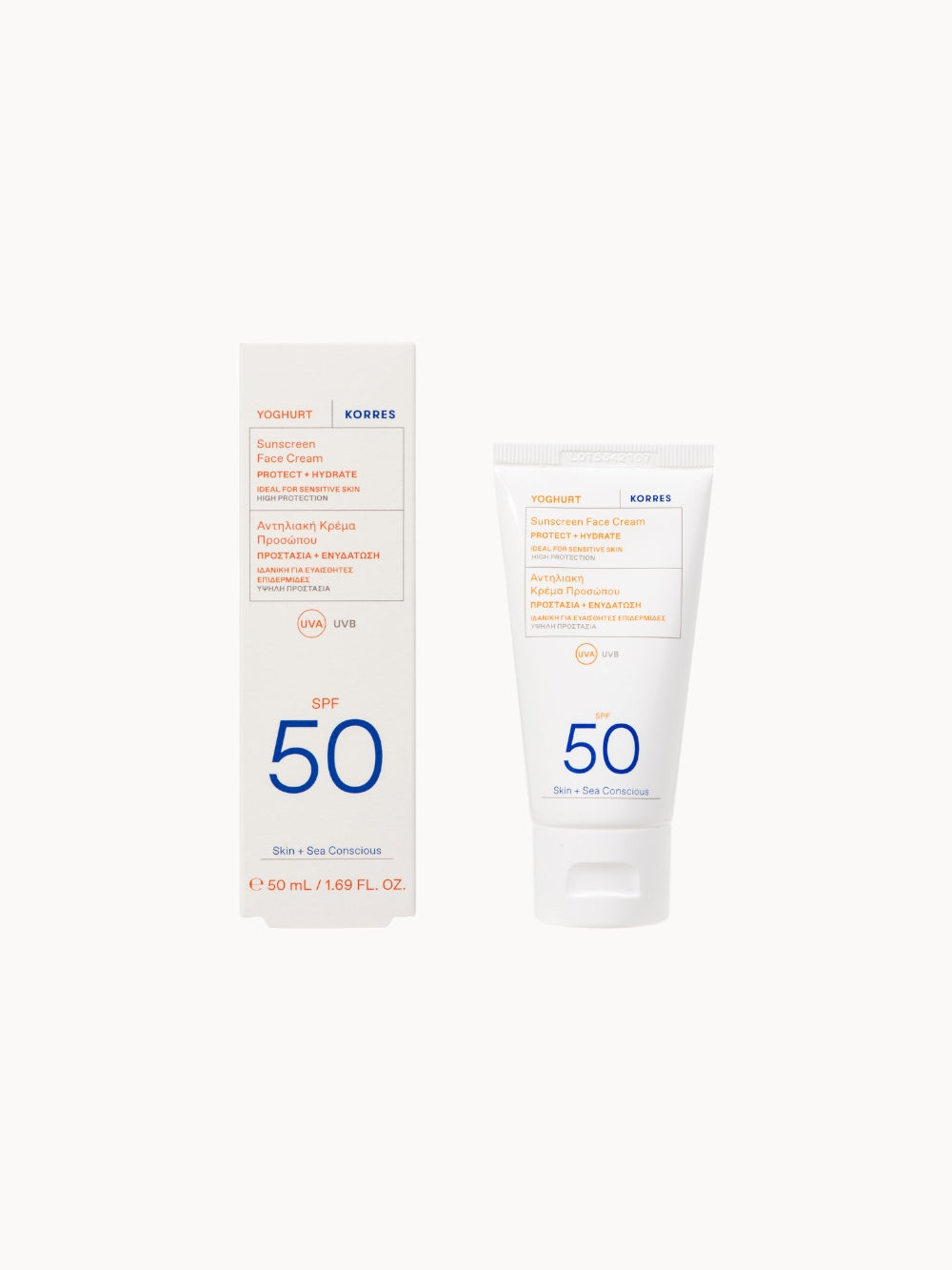 YOGHURT Sonnencreme für das Gesicht SPF50