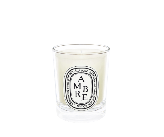 Mini candle Ambre