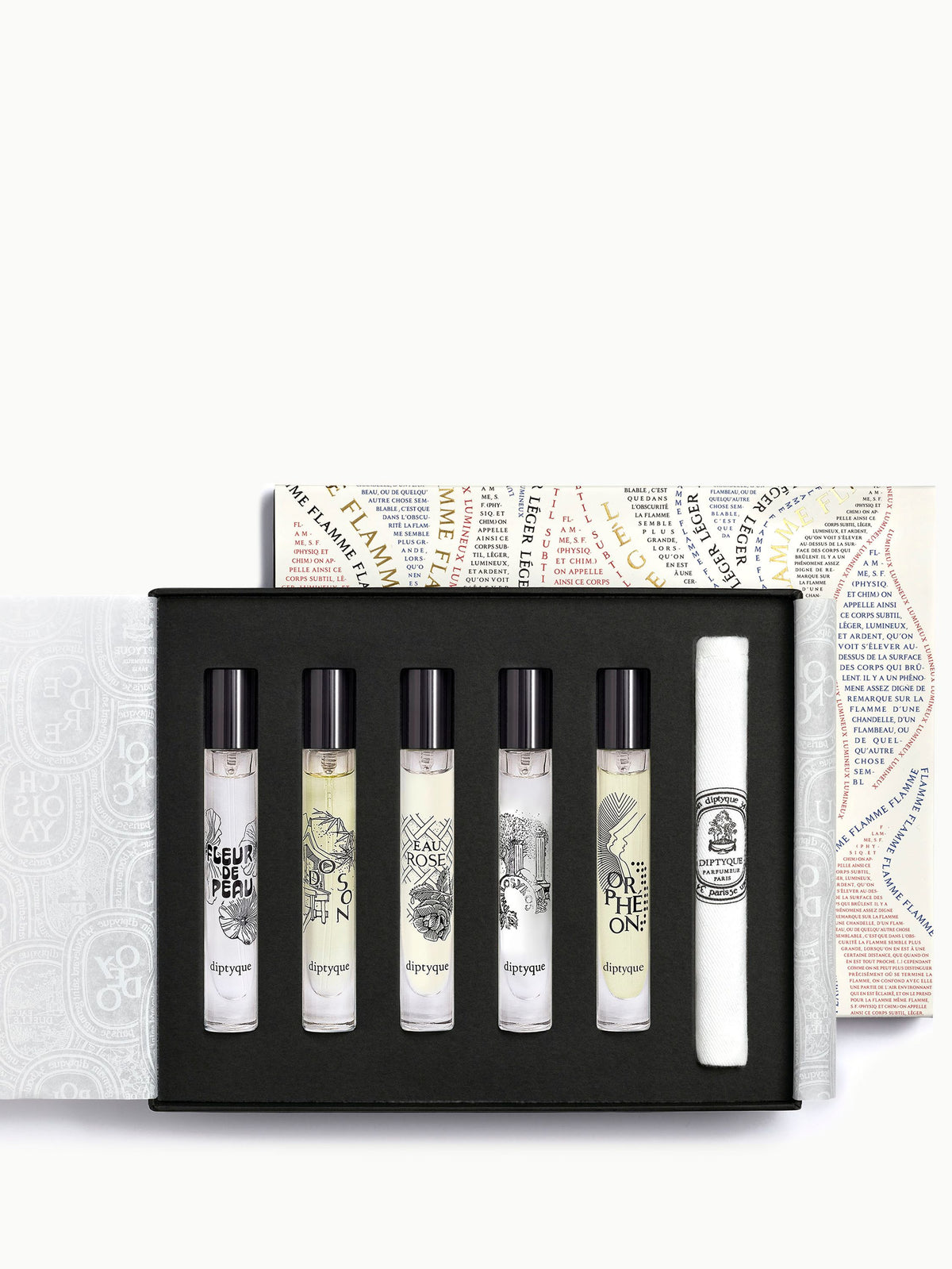 Gift set with 5 eau de parfums