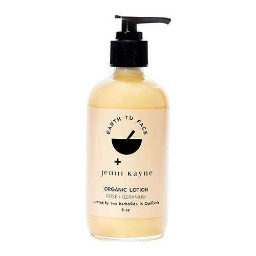 Organic Lotion With Rose